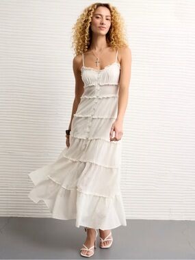 american eagle denim maxi dress American Eagle Outfitters | Dresses | American Eagle Denim Maxi Dress